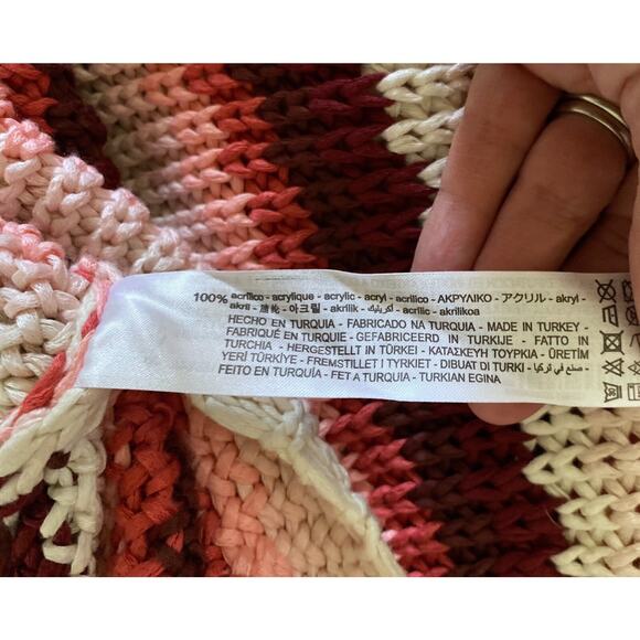 ZARA Womens Size Small Sleeveless Striped Tie Strap Sweater Knit Maxi Sun Dress - Picture 7 of 8